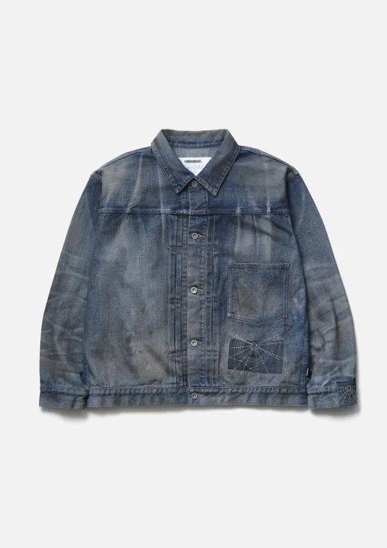 SAVAGE DENIM TYPE-1 JACKET made by Neighborhood