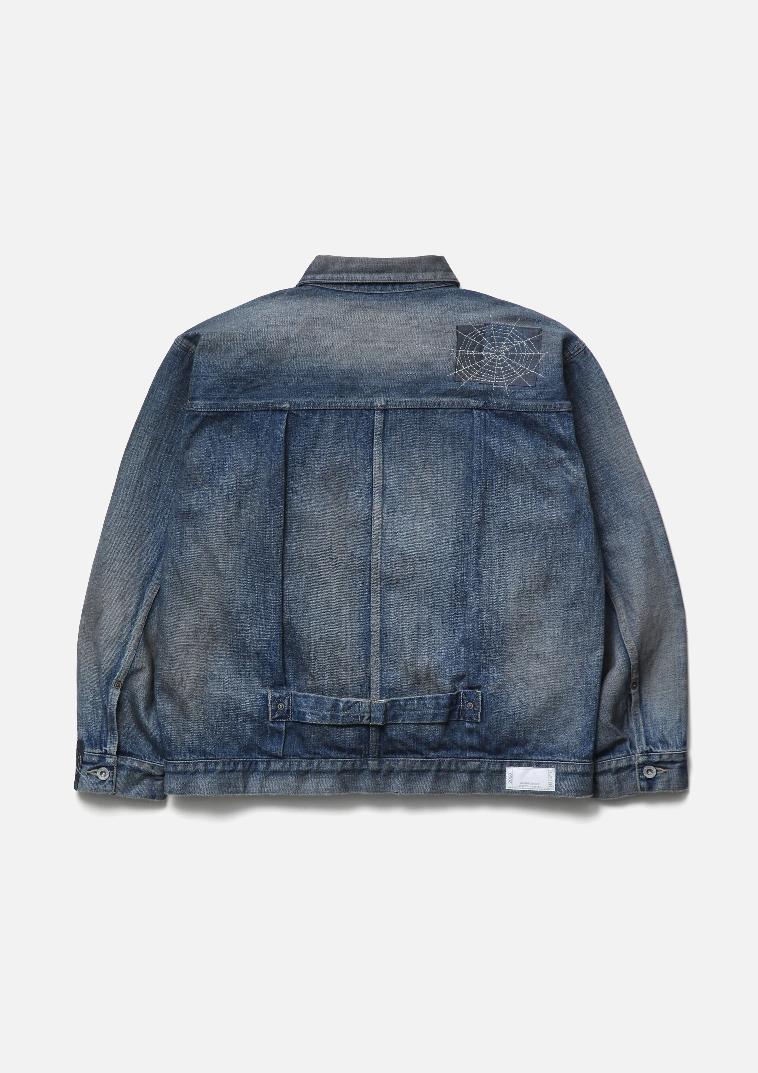 SAVAGE DENIM TYPE-1 JACKET sold by Neighborhood product image thumbnail 3