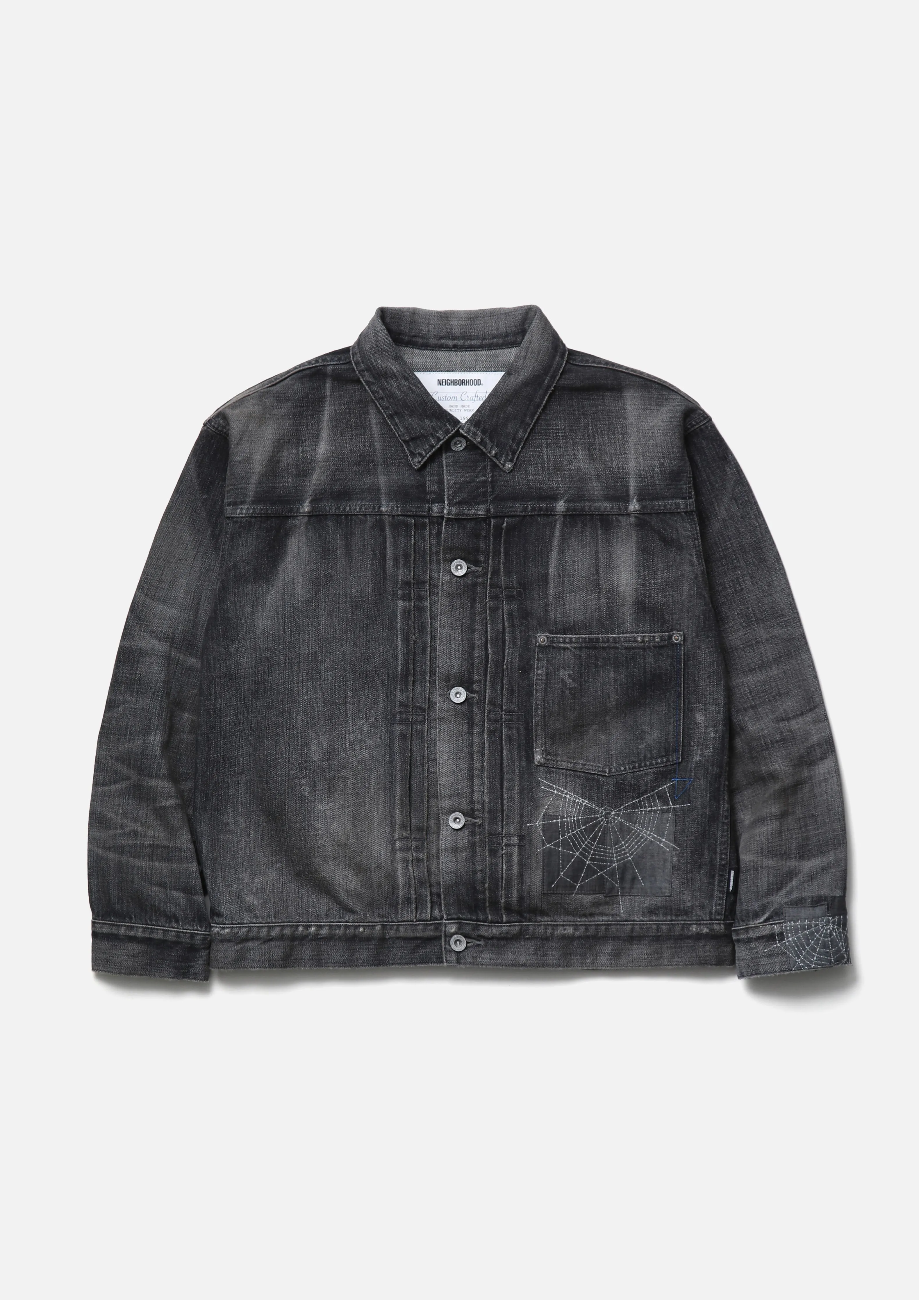 SAVAGE DENIM TYPE-1 JACKET sold by Neighborhood product image thumbnail 2