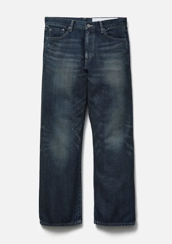 WASHED DENIM FULL CUT PANTS made by Neighborhood