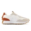 New Balance Women's 327 - White/Brown (Size 7.5) sold by New Balance