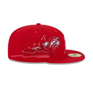 Los Angeles Angels Tonal Wave 59FIFTY Fitted Hat sold by New Era