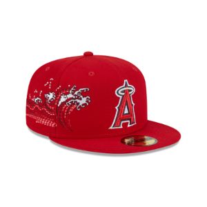 Los Angeles Angels Tonal Wave 59FIFTY Fitted Hat sold by New Era
