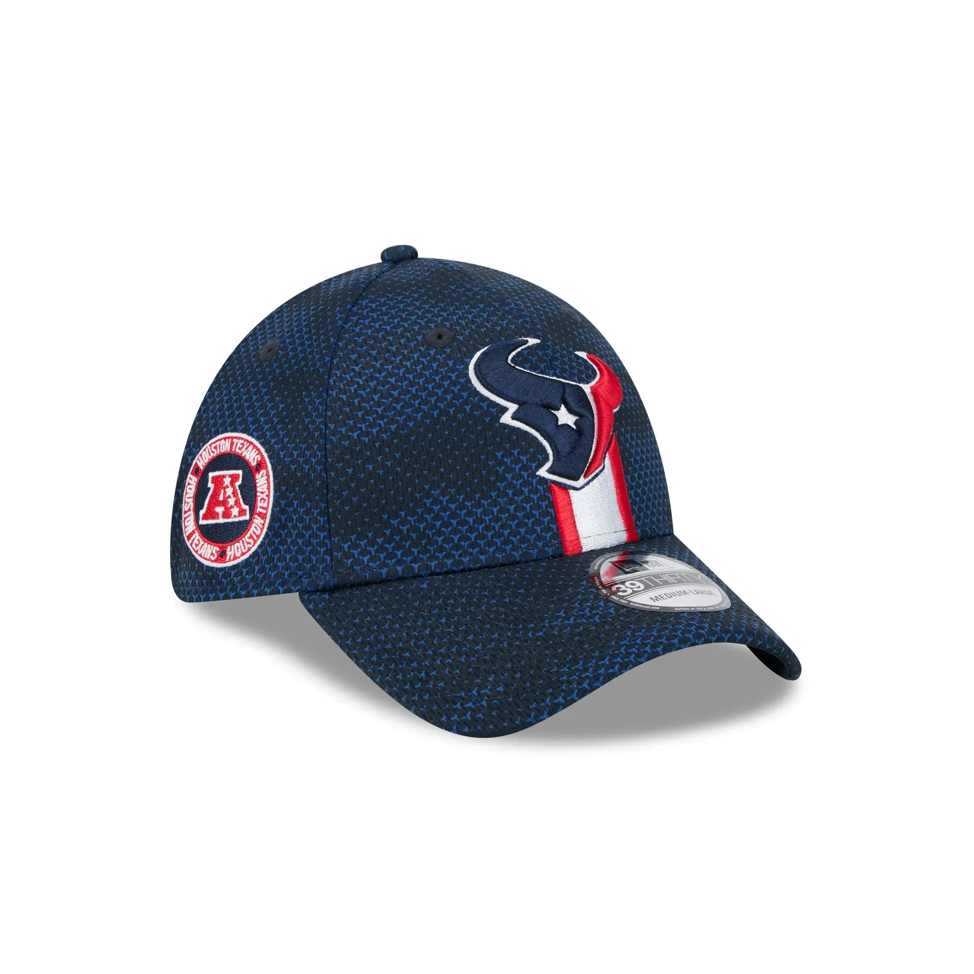 Houston Texans 2024 Sideline 39THIRTY Stretch Fit Hat sold by New Era