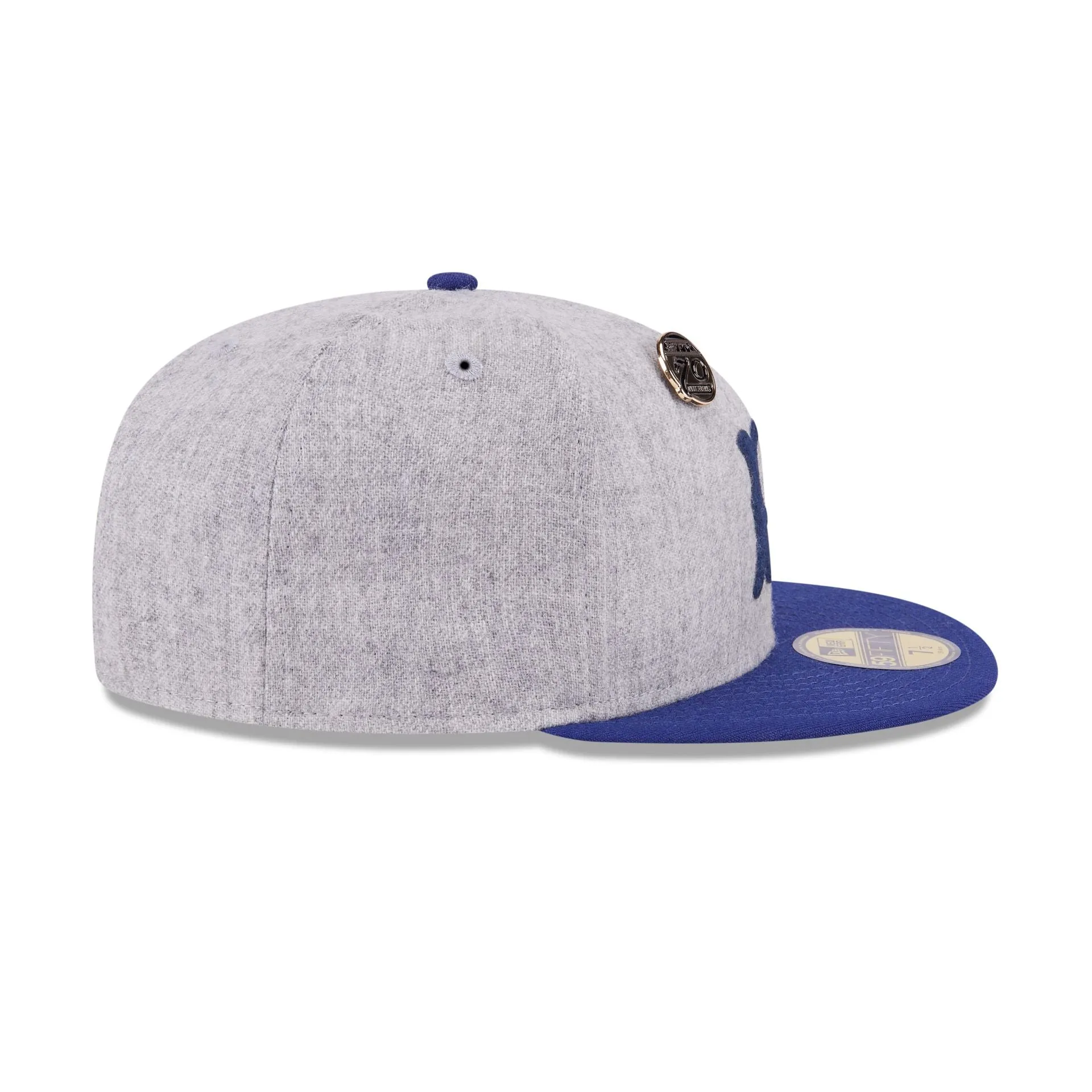 Pittsburgh Pirates 70th Anniversary Gray 59FIFTY Fitted Hat sold by New Era product image thumbnail 5