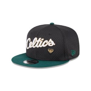 Boston Celtics Mesh Crown 9FIFTY Snapback Hat sold by New Era