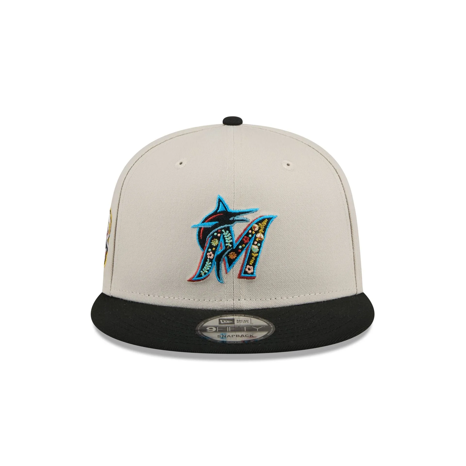 Miami Marlins Floral Fill 9FIFTY Snapback Hat sold by New Era product image thumbnail 2
