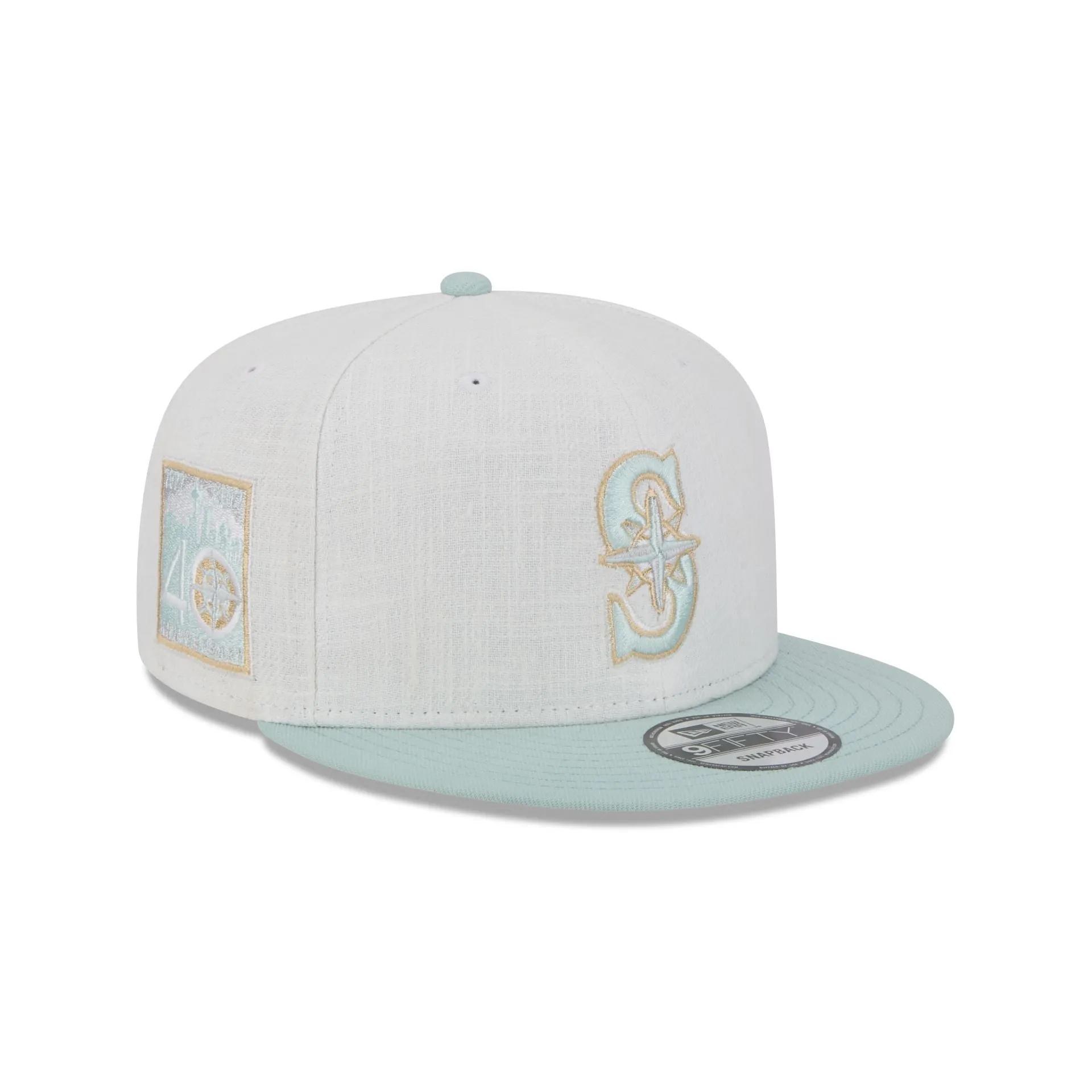 Seattle Mariners Minty Breeze Logo Select 9FIFTY Snapback Hat sold by New Era