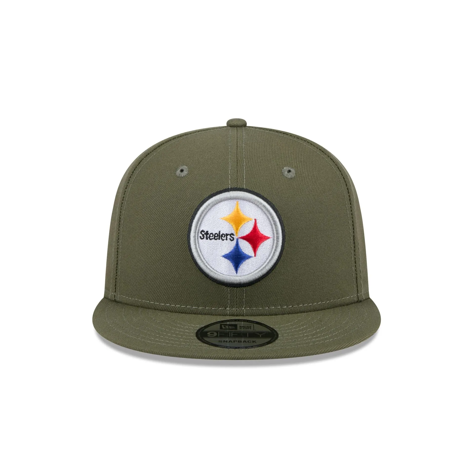 Pittsburgh Steelers Olive 9FIFTY Snapback Hat sold by New Era product image thumbnail 2