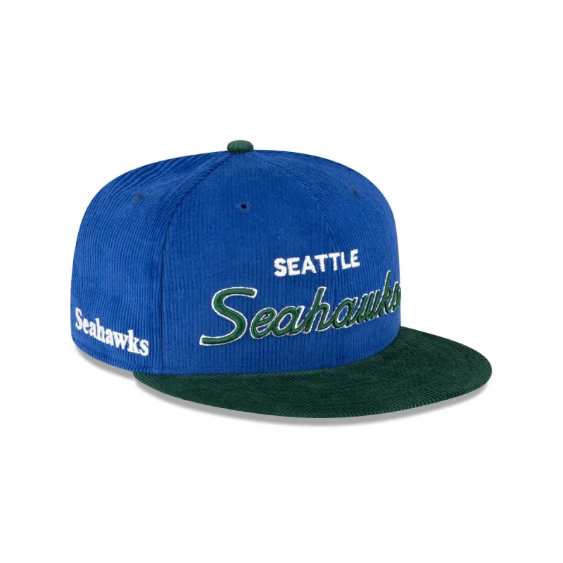 Just Caps Team Cord Seattle Seahawks 59FIFTY Fitted Hat sold by New Era