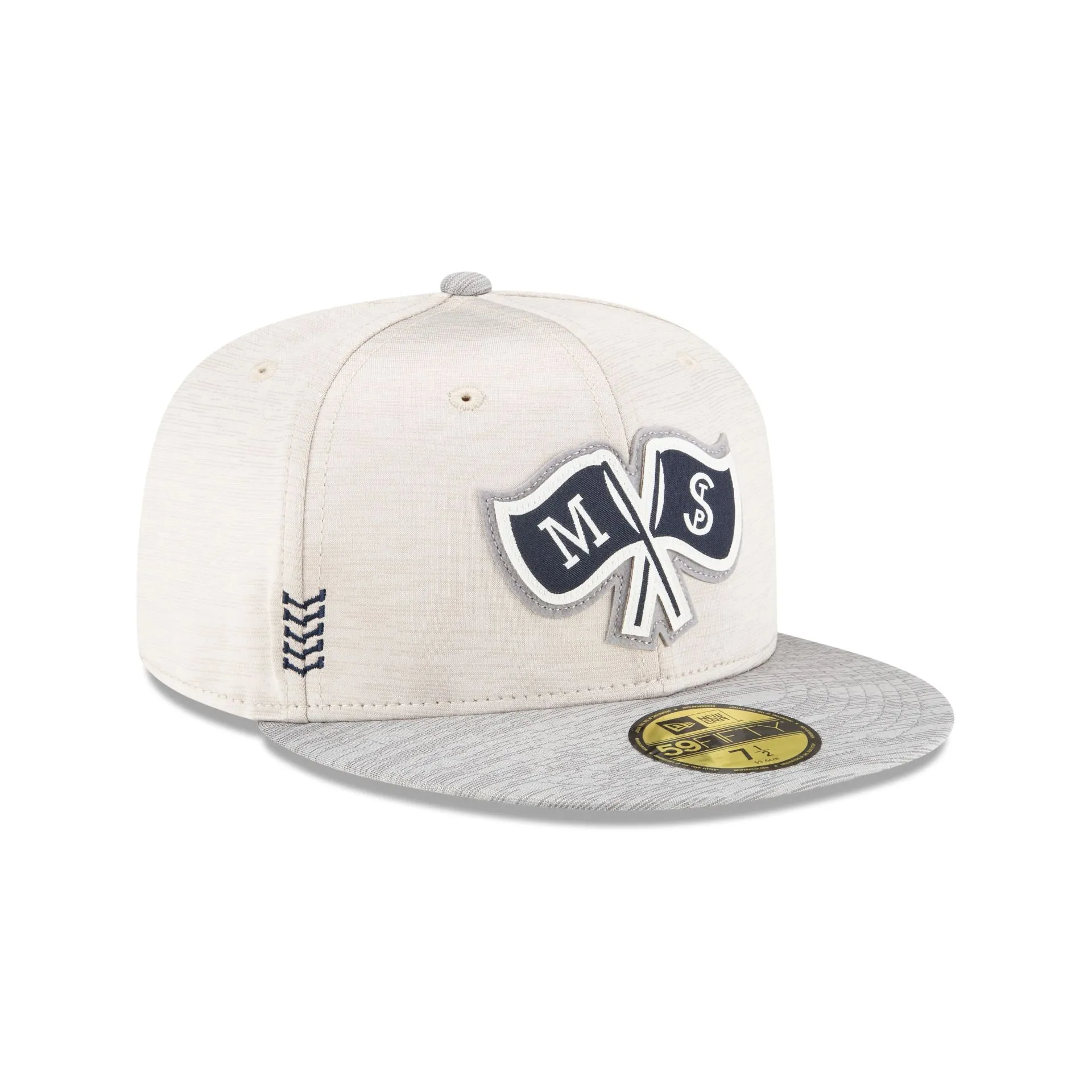 Minnesota Twins 2024 Clubhouse Stone 59FIFTY Fitted Hat sold by New Era product image thumbnail 3