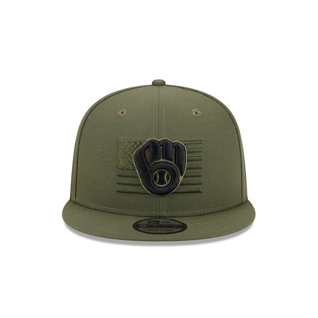 Milwaukee Brewers Armed Forces Day 2023 9FIFTY Snapback Hat sold by New Era product image thumbnail 2