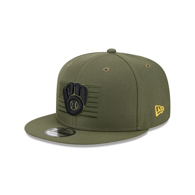 Milwaukee Brewers Armed Forces Day 2023 9FIFTY Snapback Hat sold by New Era product image thumbnail 3