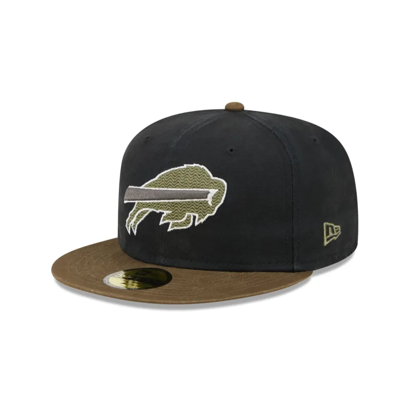 Buffalo Bills Quilted Logo 59FIFTY Fitted Hat sold by New Era