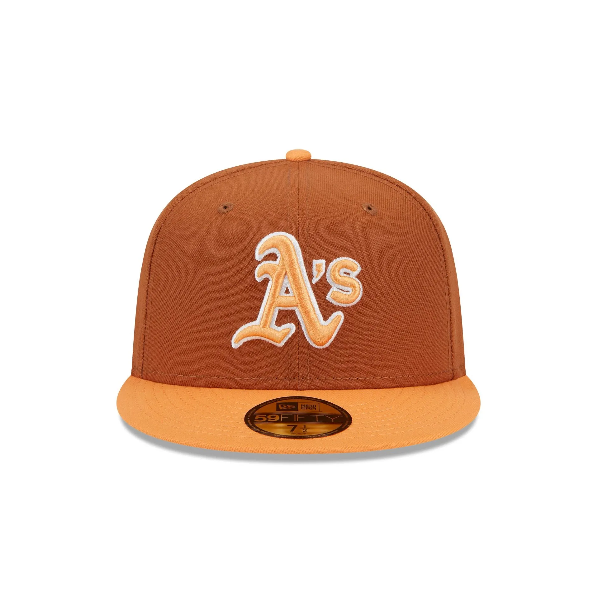 Oakland Athletics Color Pack Earthy Brown 59FIFTY Fitted Hat sold by New Era product image thumbnail 2