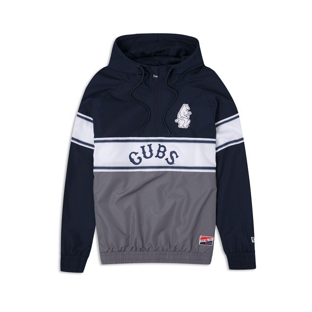Chicago Cubs Throwback Pullover Jacket sold by New Era