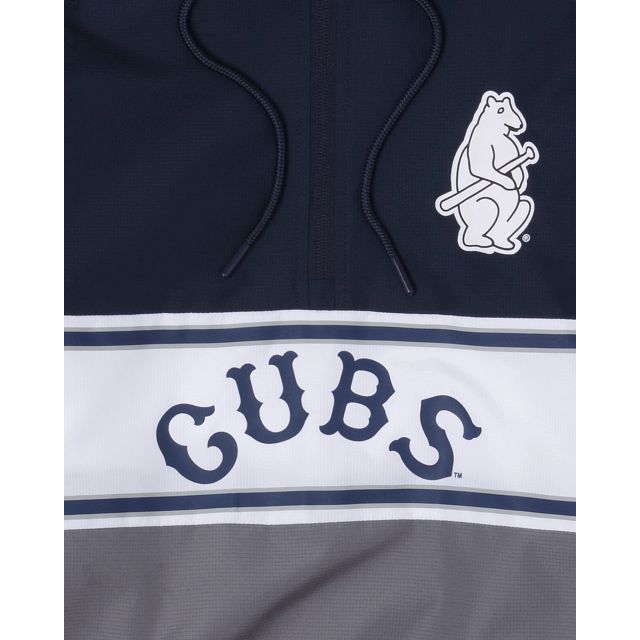 Chicago Cubs Throwback Pullover Jacket sold by New Era product image thumbnail 3