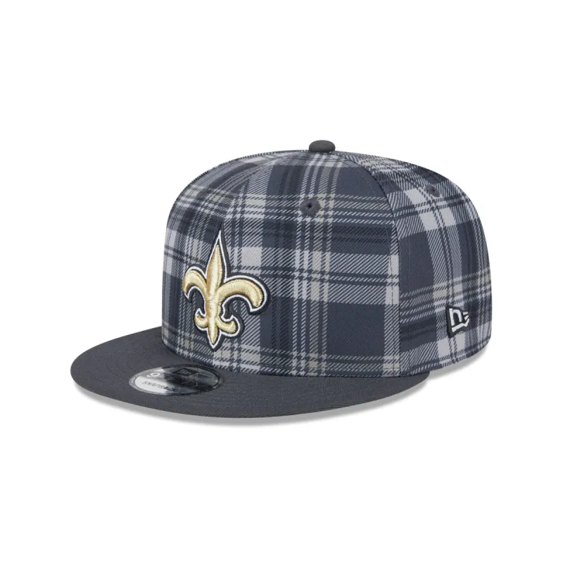 New Orleans Saints 2024 Sideline Statement Gray 9FIFTY Snapback Hat sold by New Era