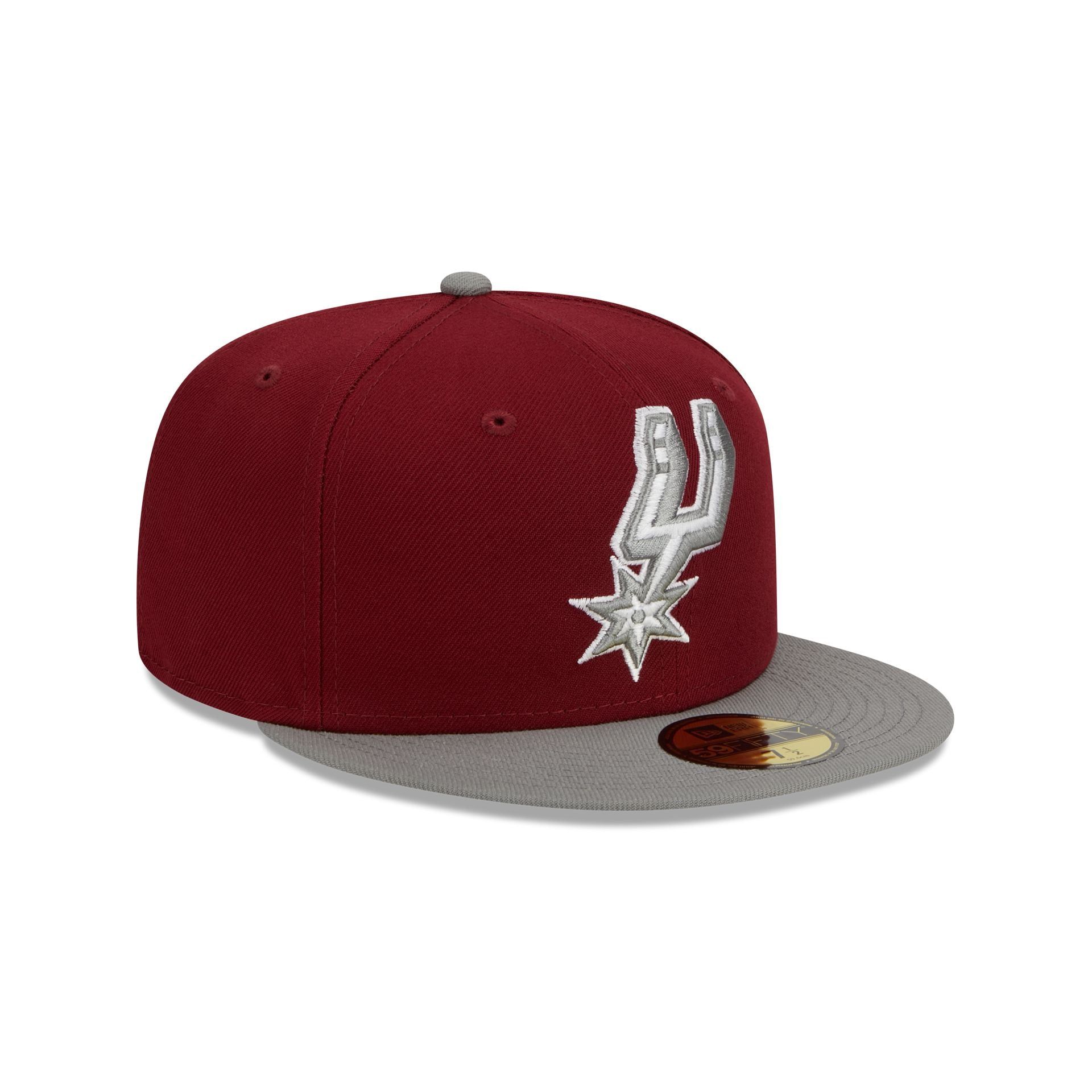 San Antonio Spurs Color Pack Red 59FIFTY Fitted Hat sold by New Era product image thumbnail 3