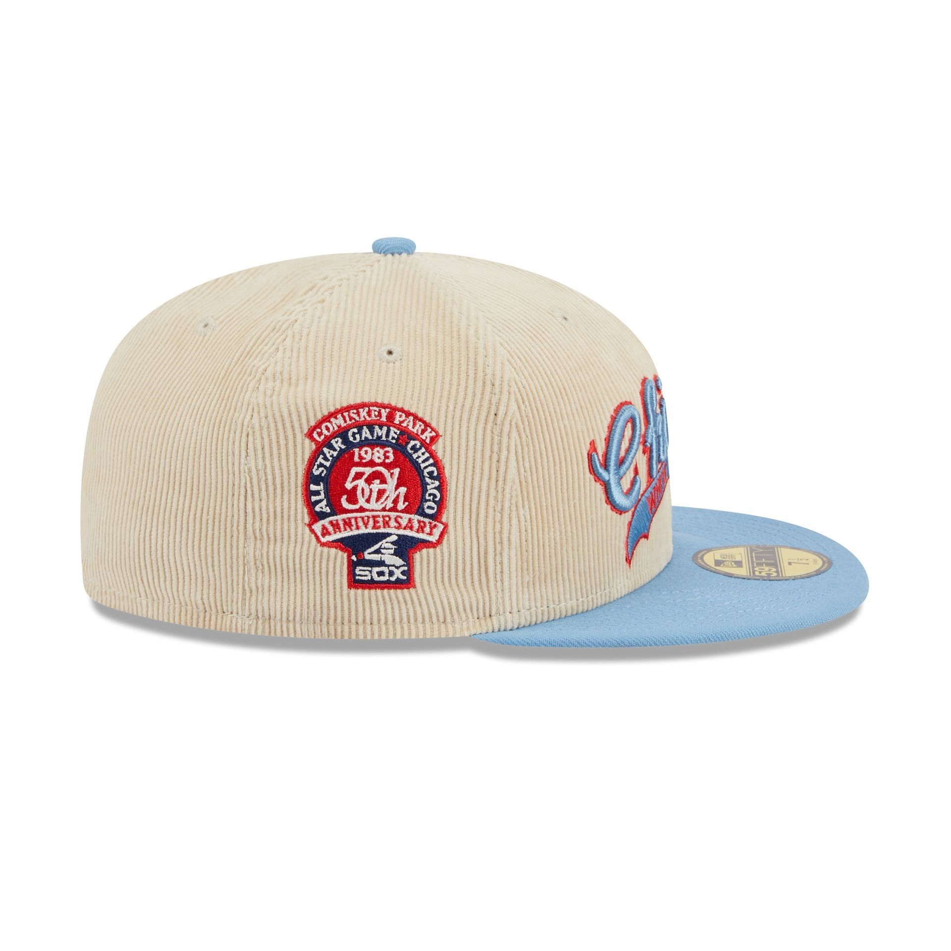 Chicago White Sox Cord Classic 59FIFTY Fitted Hat sold by New Era product image thumbnail 4