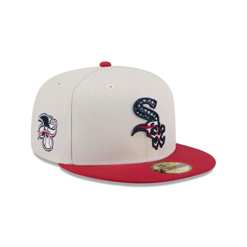 Chicago White Sox Independence Day 2024 59FIFTY Fitted Hat sold by New Era