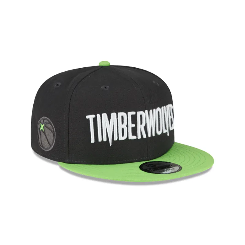 Minnesota Timberwolves 2024 Statement Edition 9FIFTY Snapback Hat sold by New Era