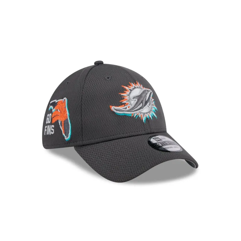 Miami Dolphins 2024 Draft 39THIRTY Stretch Fit Hat sold by New Era
