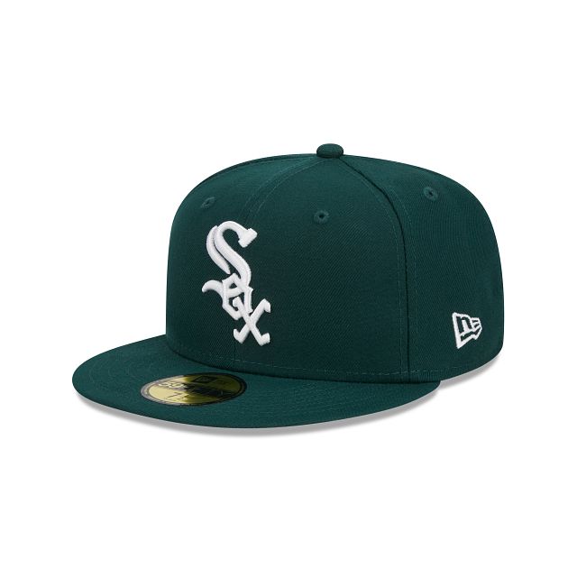 Chicago White Sox Green 59FIFTY Fitted Hat sold by New Era