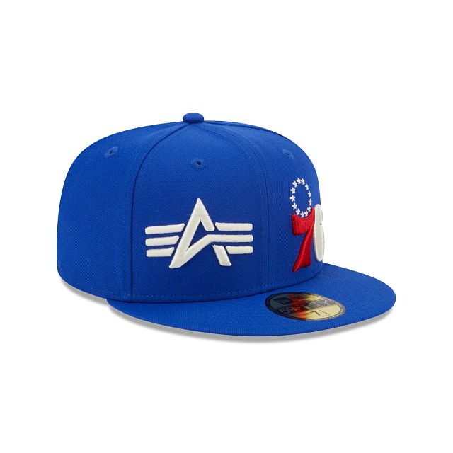Alpha Industries X Philadelphia 76ers Dual Logo 59FIFTY Fitted Hat sold by New Era product image thumbnail 3