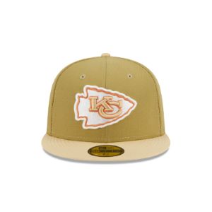 Kansas City Chiefs Green Collection 59FIFTY Fitted Hat sold by New Era
