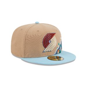 Portland Trail Blazers Snowcapped 59FIFTY Fitted Hat sold by New Era