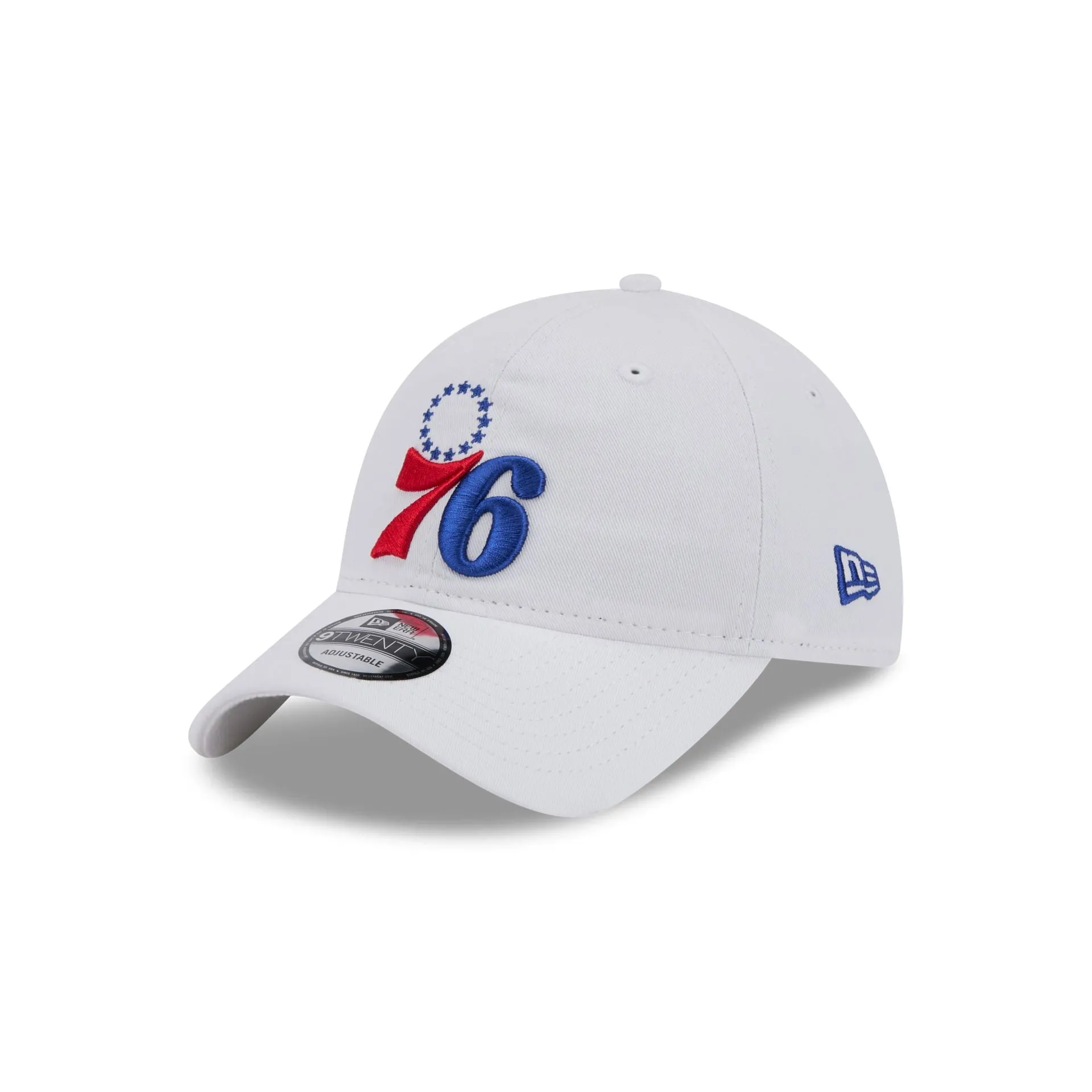Philadelphia 76ers White 9TWENTY Adjustable Hat sold by New Era