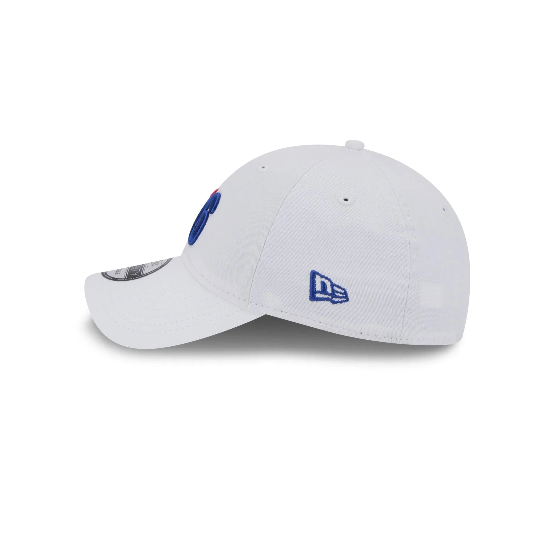 Philadelphia 76ers White 9TWENTY Adjustable Hat sold by New Era product image thumbnail 4