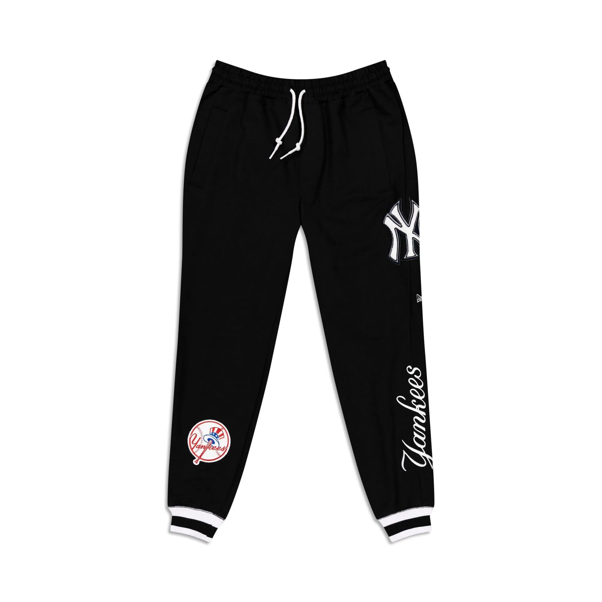 New York Yankees Logo Select Color Flip Black Jogger sold by New Era