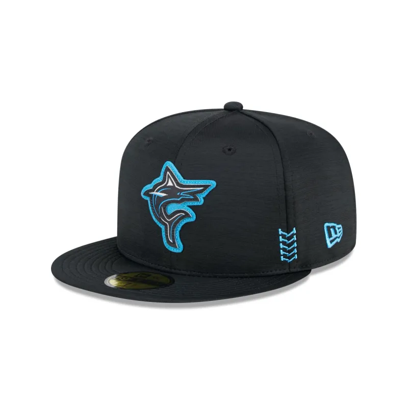 Miami Marlins 2024 Clubhouse 59FIFTY Fitted Hat sold by New Era