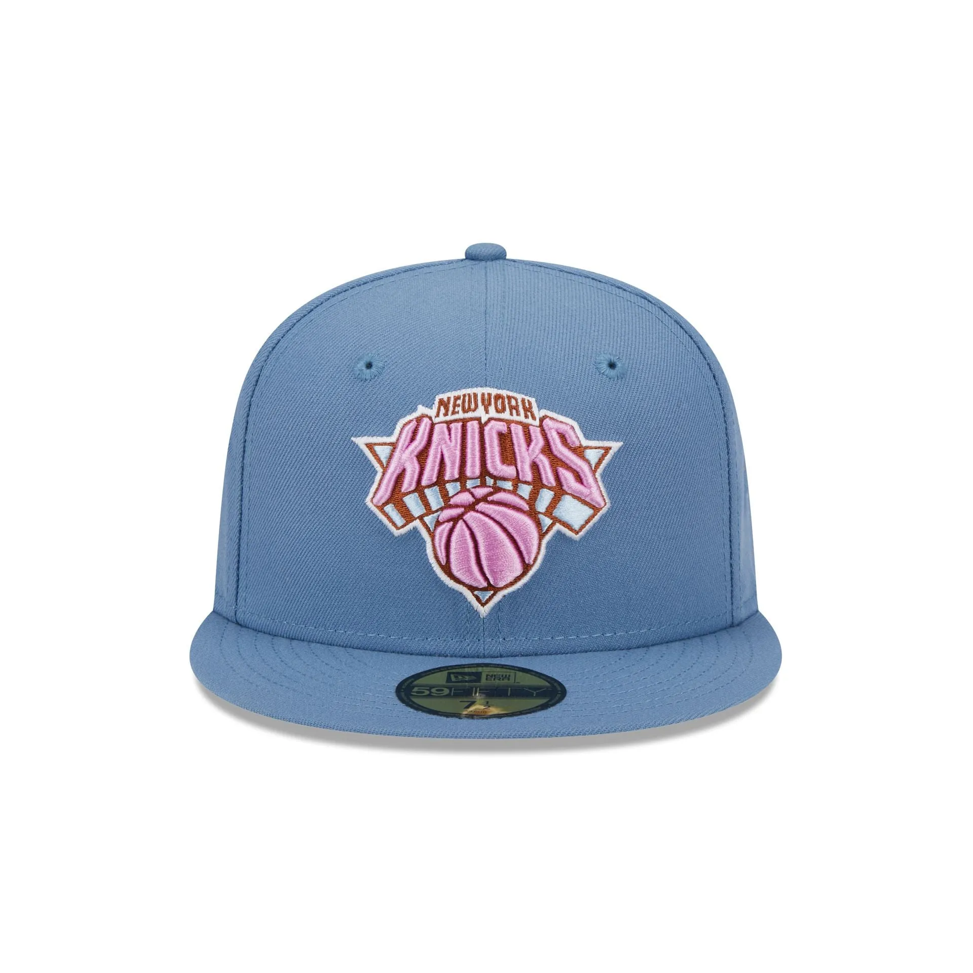 New York Knicks Color Pack Faded Blue 59FIFTY Fitted Hat sold by New Era product image thumbnail 2