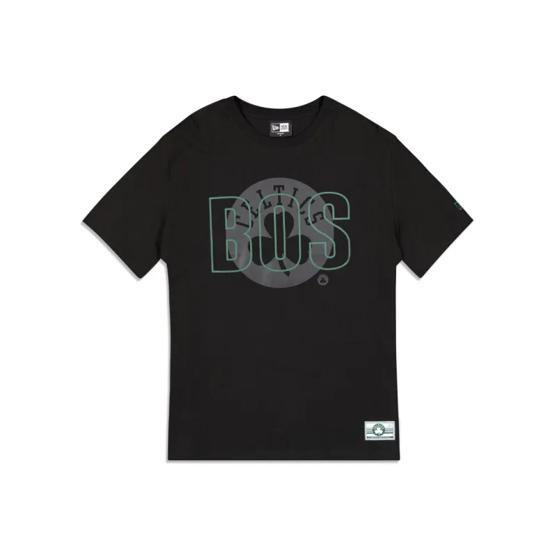Boston Celtics 2023 City Edition Black T-Shirt sold by New Era