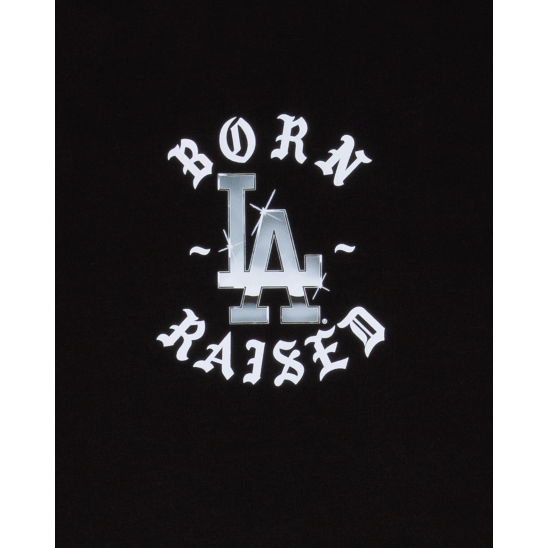 Born X Raised Los Angeles Dodgers Black T-Shirt sold by New Era product image thumbnail 3