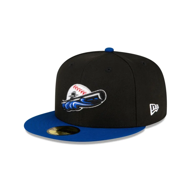 Connecticut Defenders Black 59FIFTY Fitted Hat sold by New Era