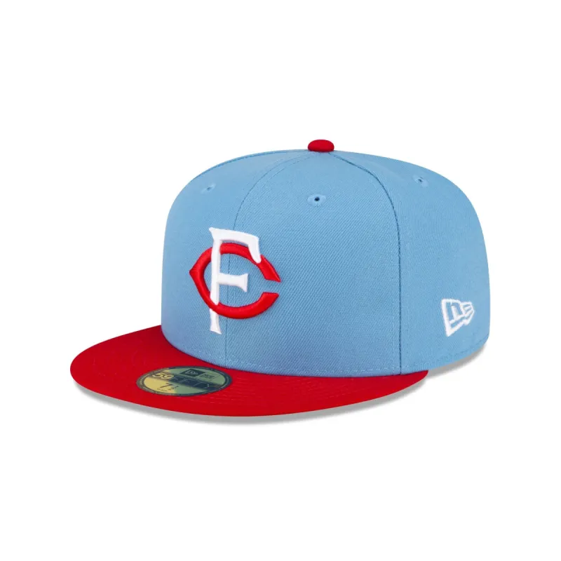 Rochester Red Wings Blue 59FIFTY Fitted Hat sold by New Era