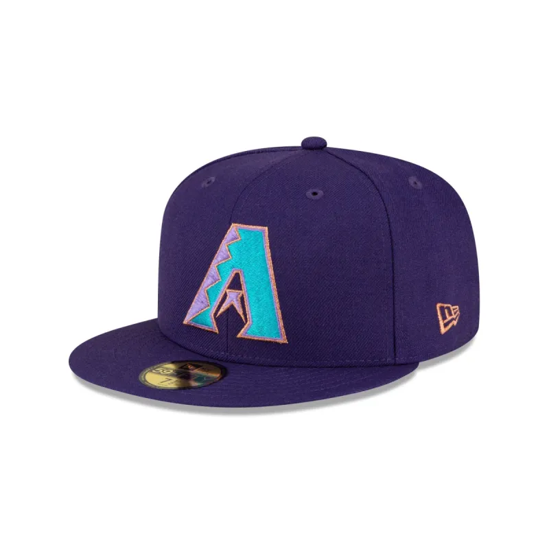 Arizona Diamondbacks Purple Wool 59FIFTY Fitted Hat made by New Era