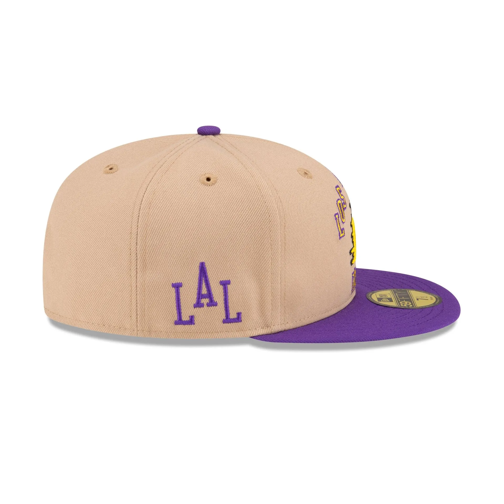 Los Angeles Lakers 2023 City Edition Alt 2 59FIFTY Fitted Hat sold by New Era product image thumbnail 4