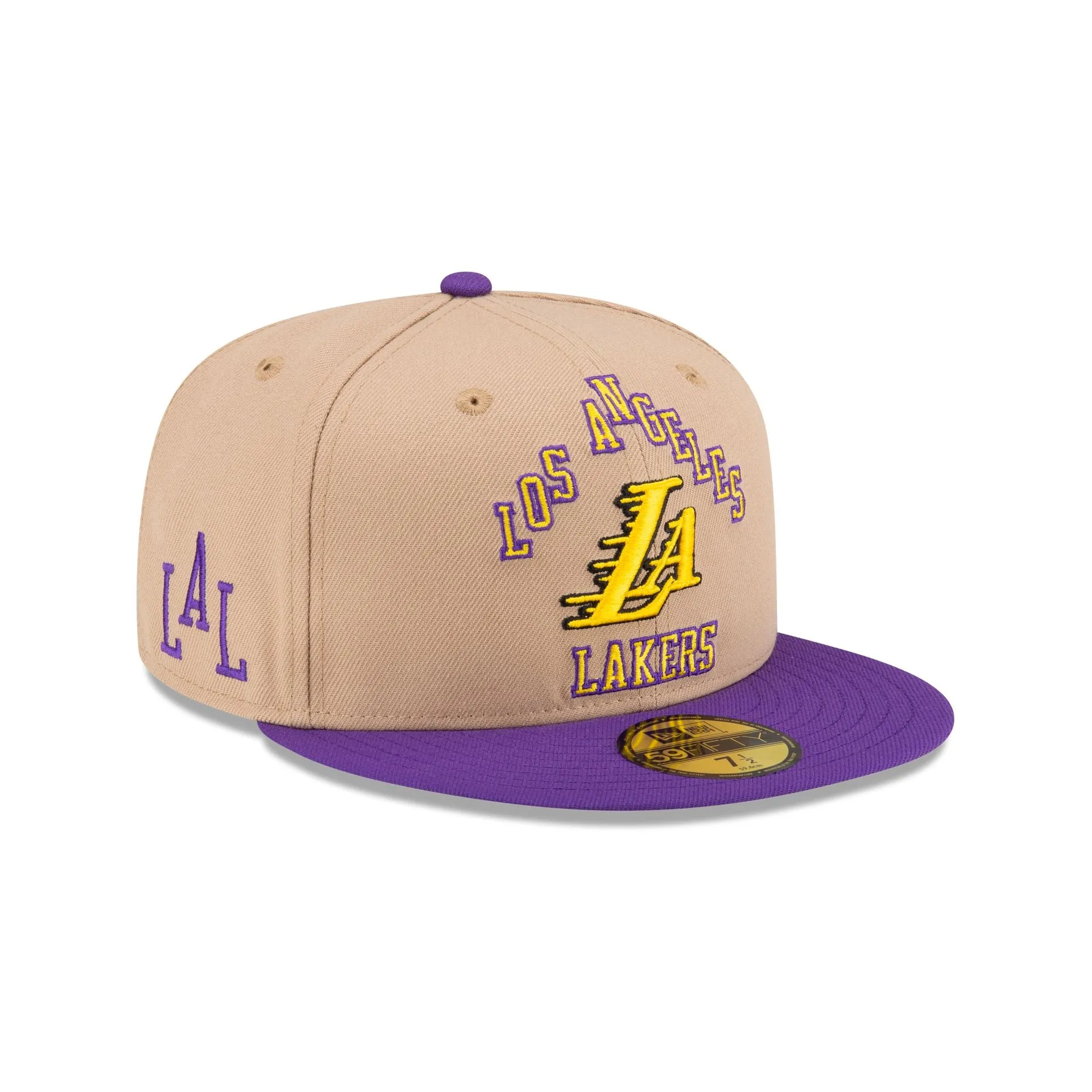 Los Angeles Lakers 2023 City Edition Alt 2 59FIFTY Fitted Hat sold by New Era
