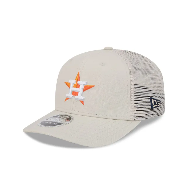 Houston Astros Canvas 9SEVENTY Trucker Hat sold by New Era