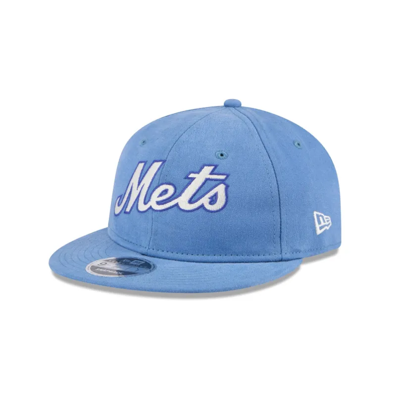 New York Mets Vintage Retro Crown 9FIFTY Snapback Hat sold by New Era
