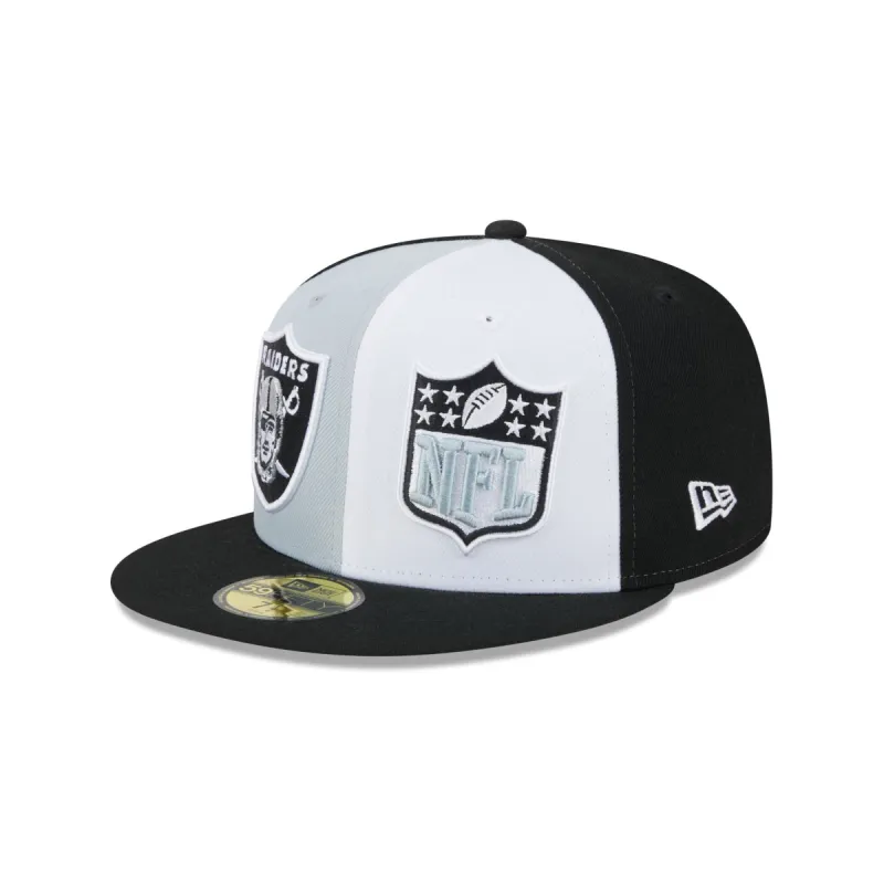 Las Vegas Raiders 2023 Sideline 59FIFTY Fitted Hat sold by New Era