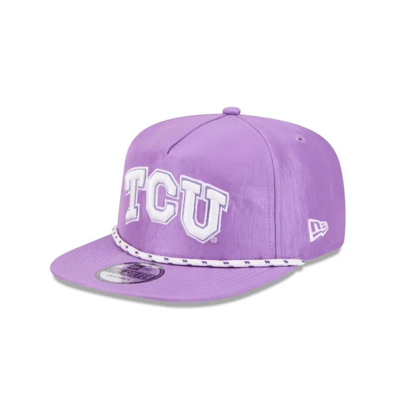 TCU Horned Frogs Team Rope Golfer Hat sold by New Era