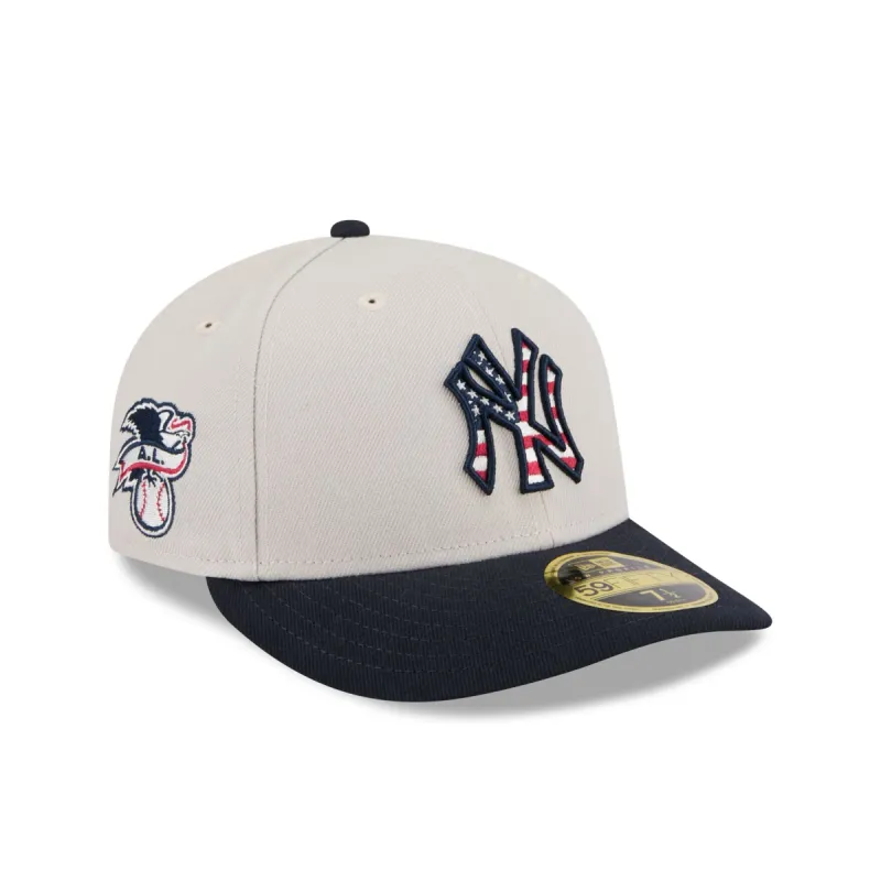 New York Yankees Independence Day 2024 Low Profile 59FIFTY Fitted Hat sold by New Era