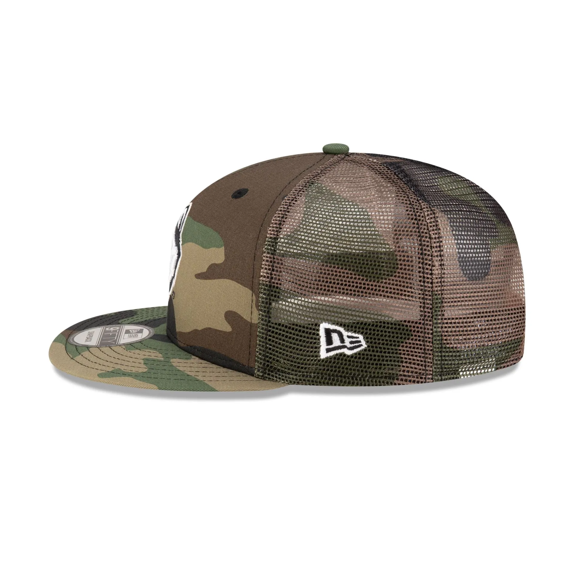 Connecticut Huskies Camo 9FIFTY Trucker Hat sold by New Era product image thumbnail 4