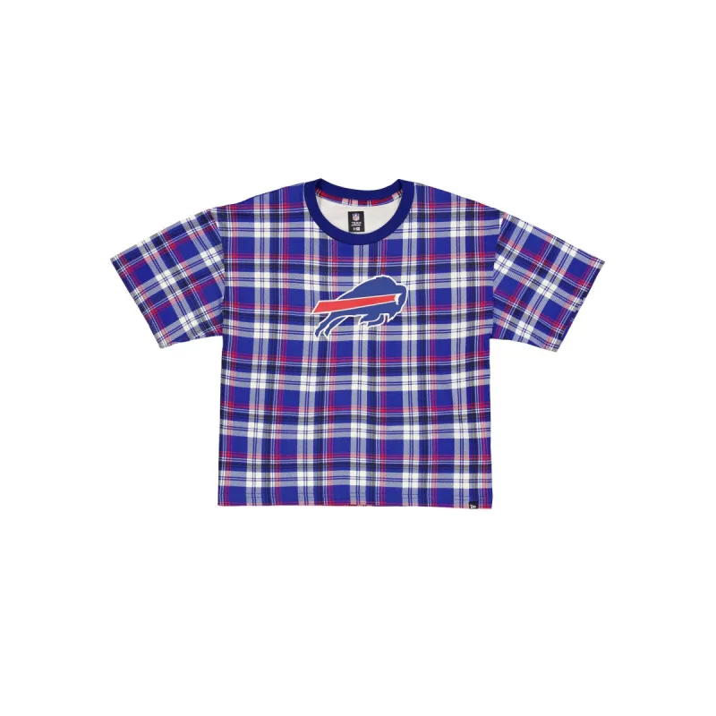 Buffalo Bills 3rd Down Plaid Women's T-Shirt sold by New Era